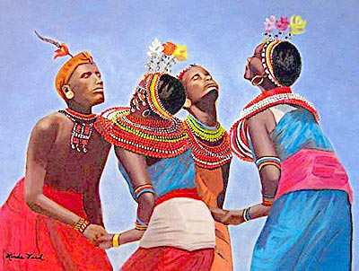 african dancers