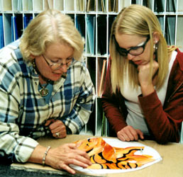 creating lion's head mosaic