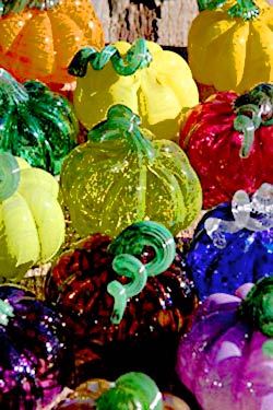 Glass Pumpkins